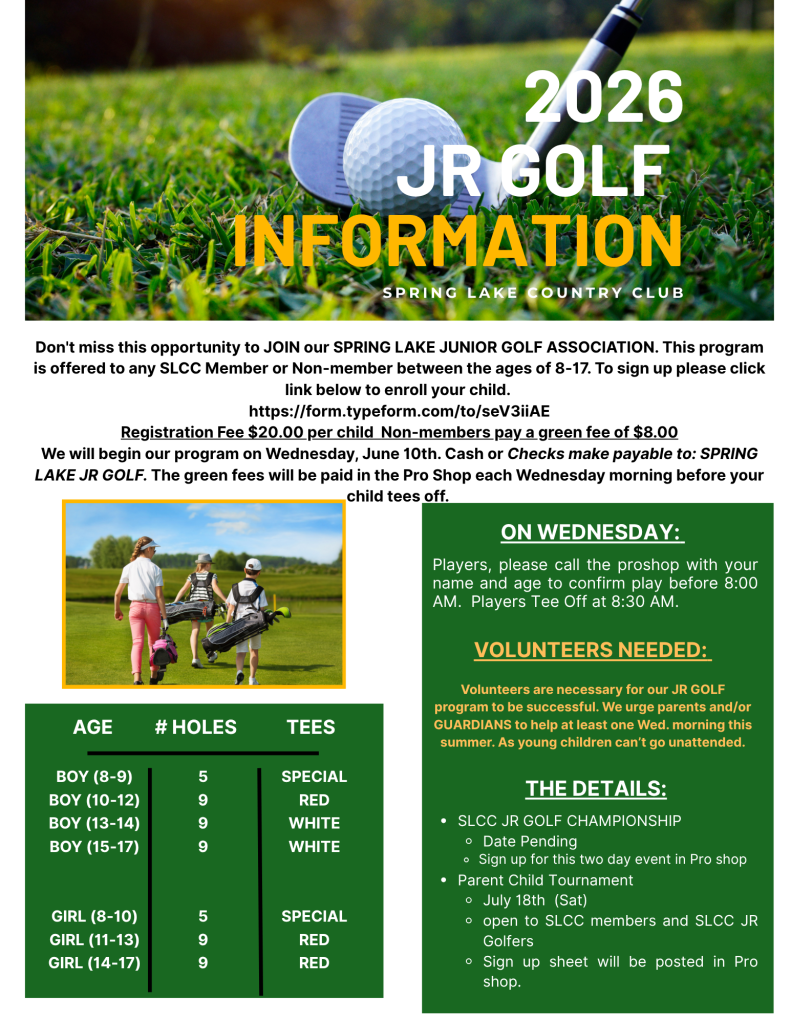 Jr Golf Flyer
